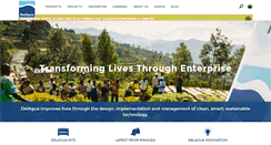 Desktop Screenshot of delagua.org